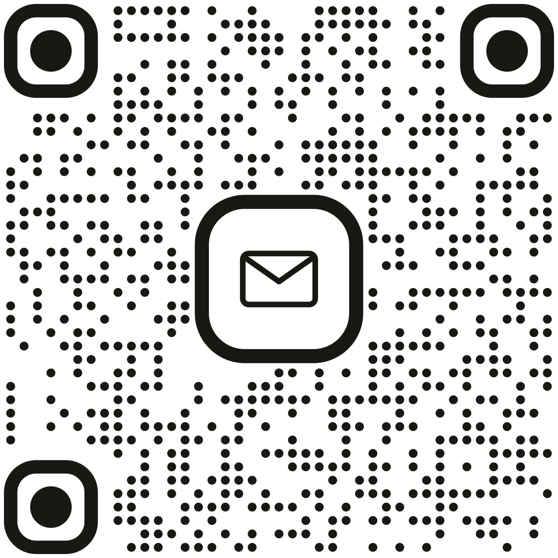 QR code to email lucie@la-knobella.cz